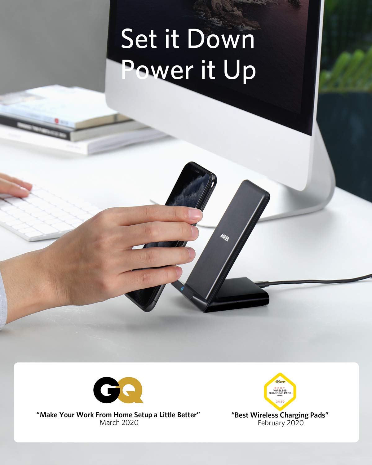 Anker <b>313</b> Wireless Charger (Stand) - The Closet