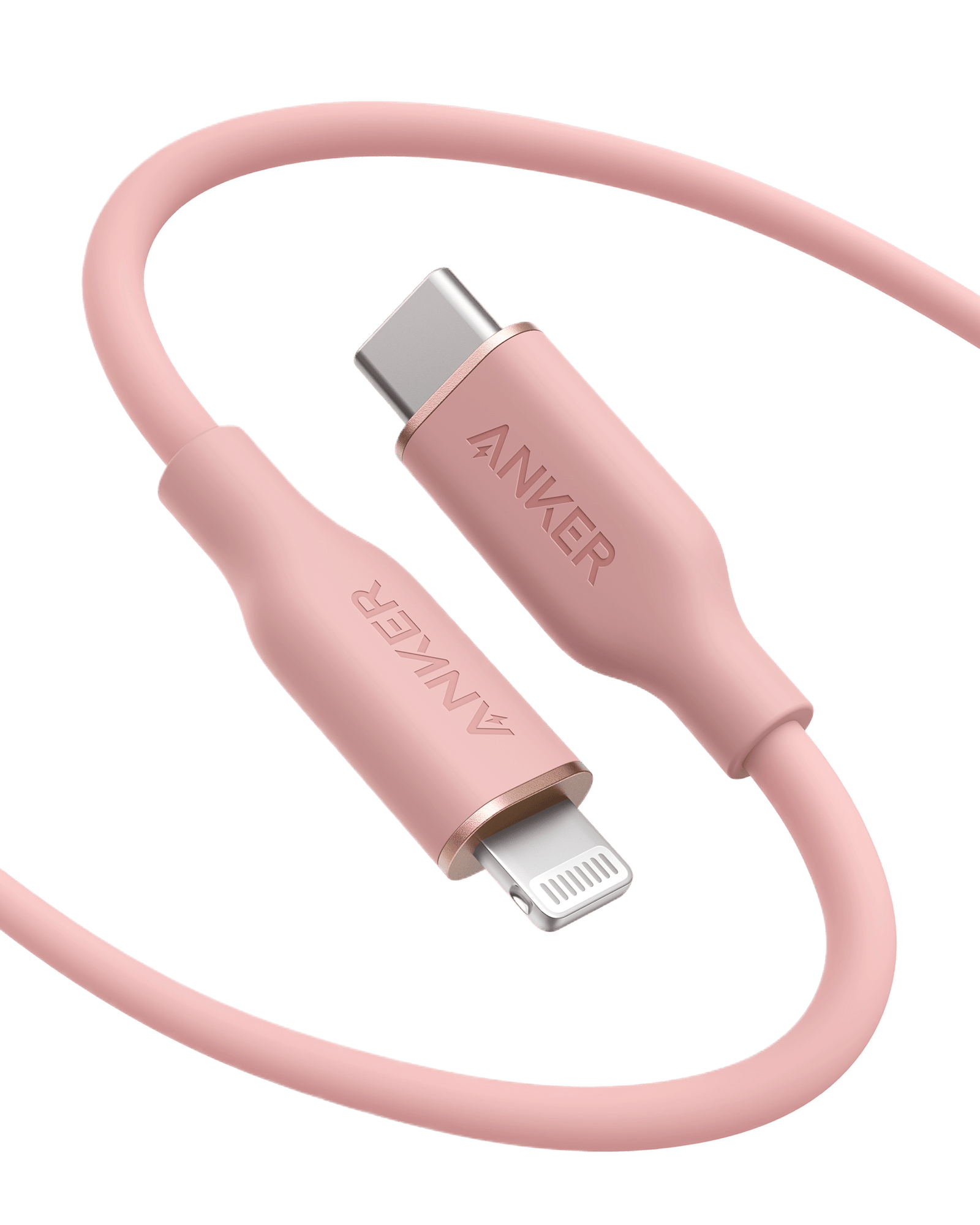 Anker <b>641</b> USB-C to Lightning Cable (Flow, 3 ft Silicone) - The Closet