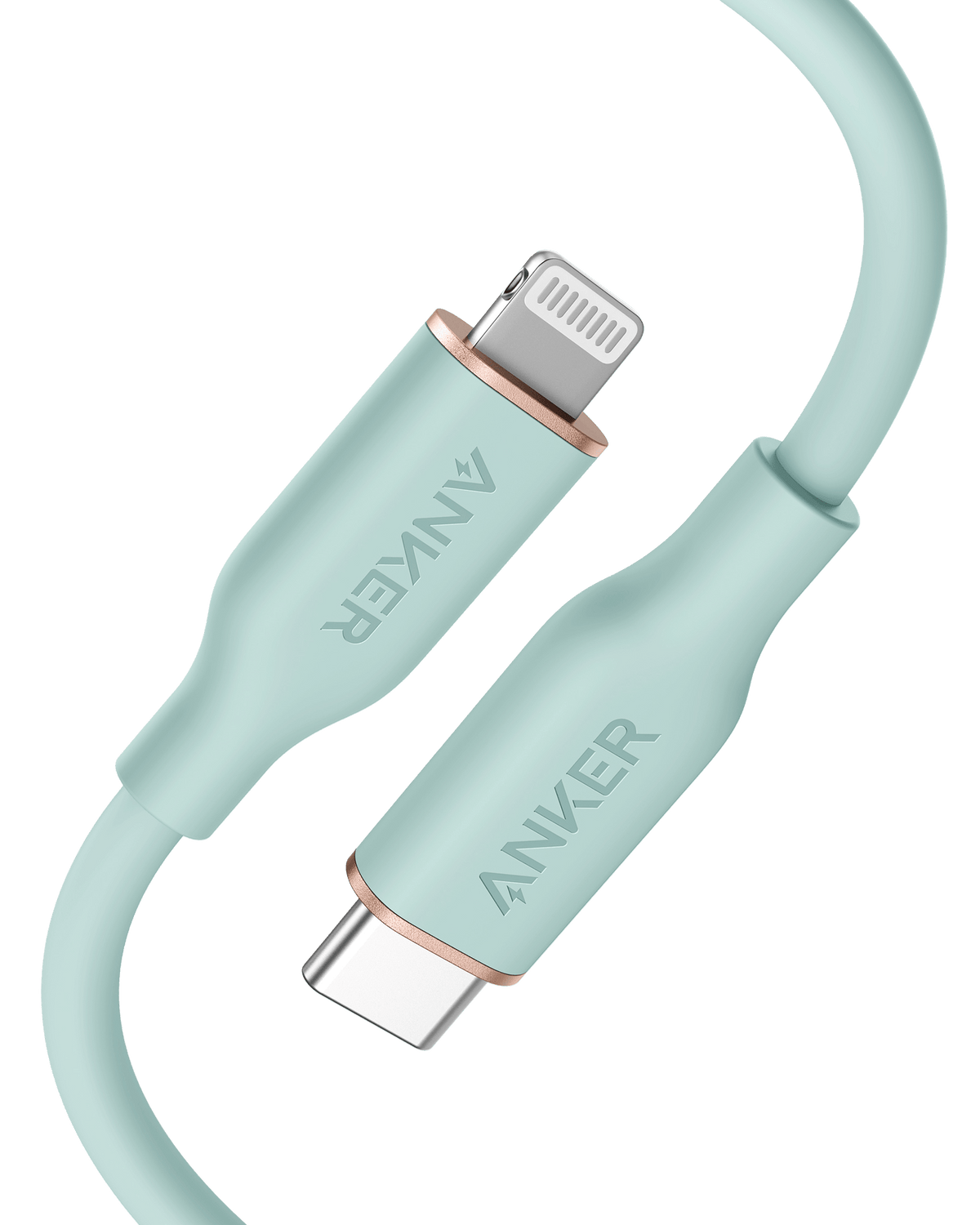 Anker <b>641</b> USB-C to Lightning Cable (Flow, 3 ft Silicone) - The Closet