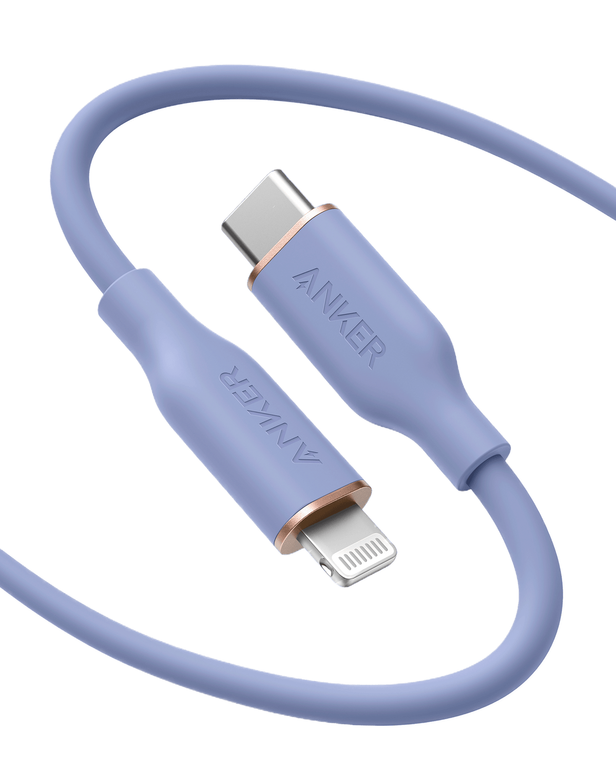 Anker <b>641</b> USB-C to Lightning Cable (Flow, 3 ft Silicone) - The Closet