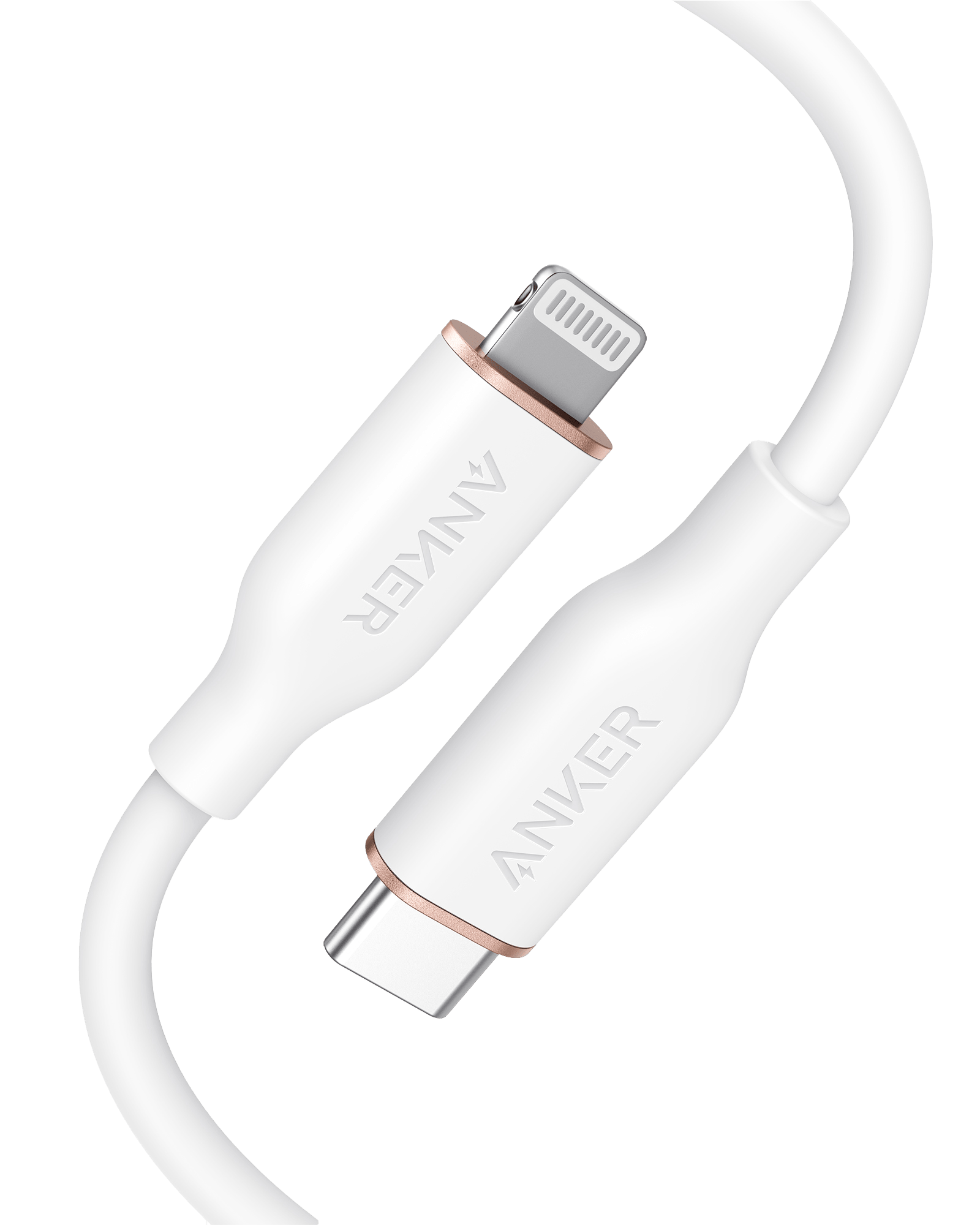Anker <b>641</b> USB-C to Lightning Cable (Flow, 3 ft Silicone) - The Closet