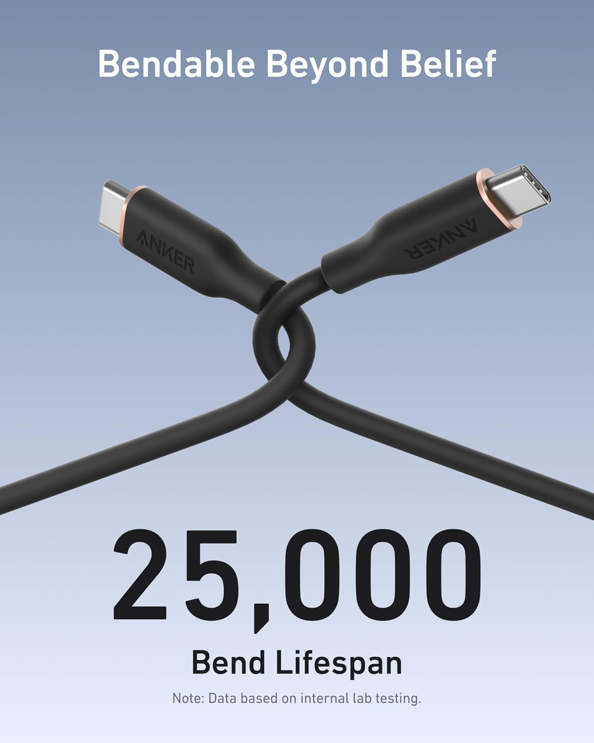 Anker <b>643</b> USB-C to USB-C Cable (Flow, Silicone) - The Closet