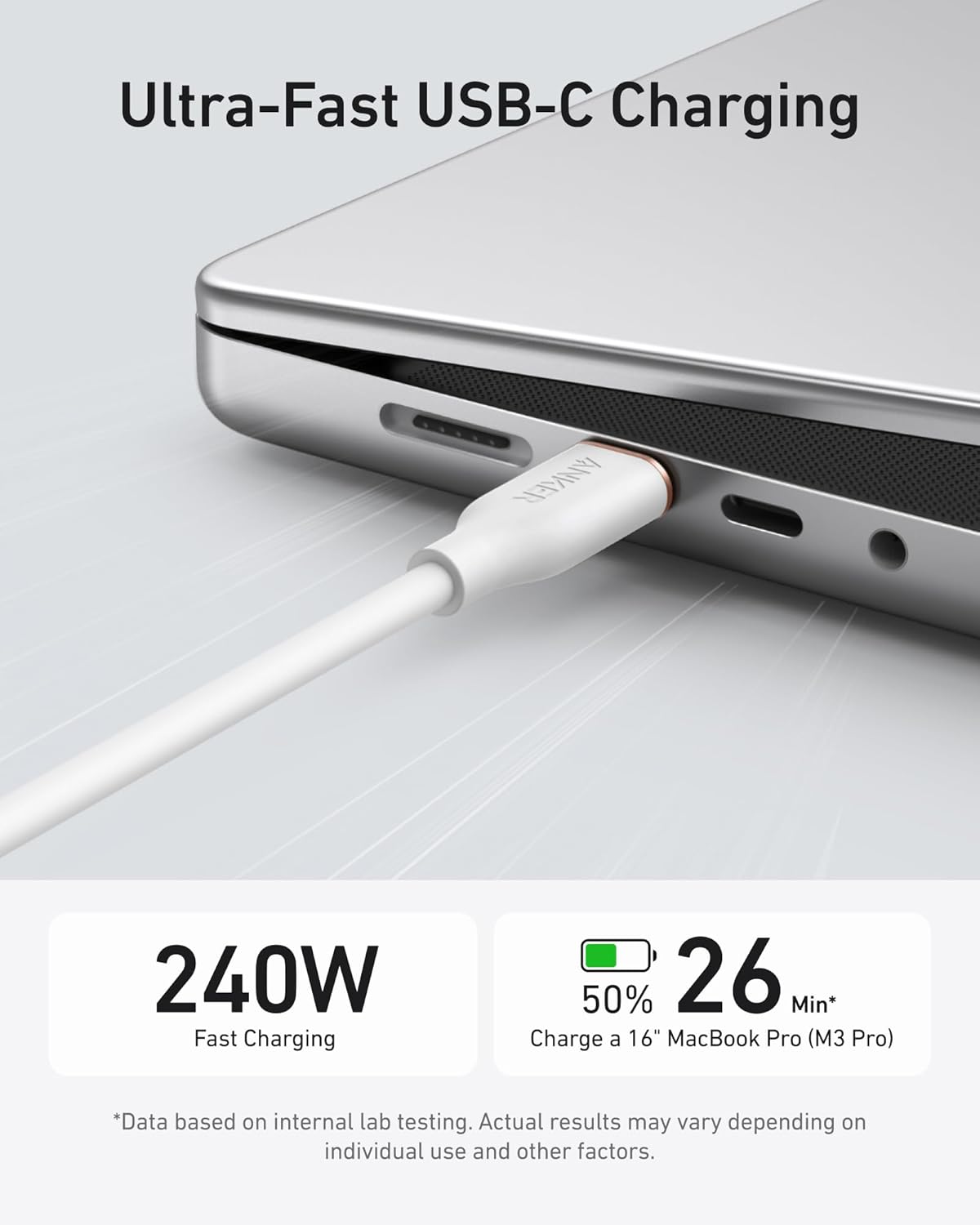 Anker <b>643</b> USB-C to USB-C Cable (Flow, Silicone) - The Closet