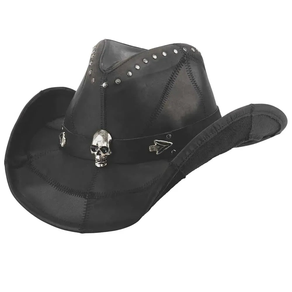 Bullhide Hardtail - Leather Cowboy Hat - The Closet