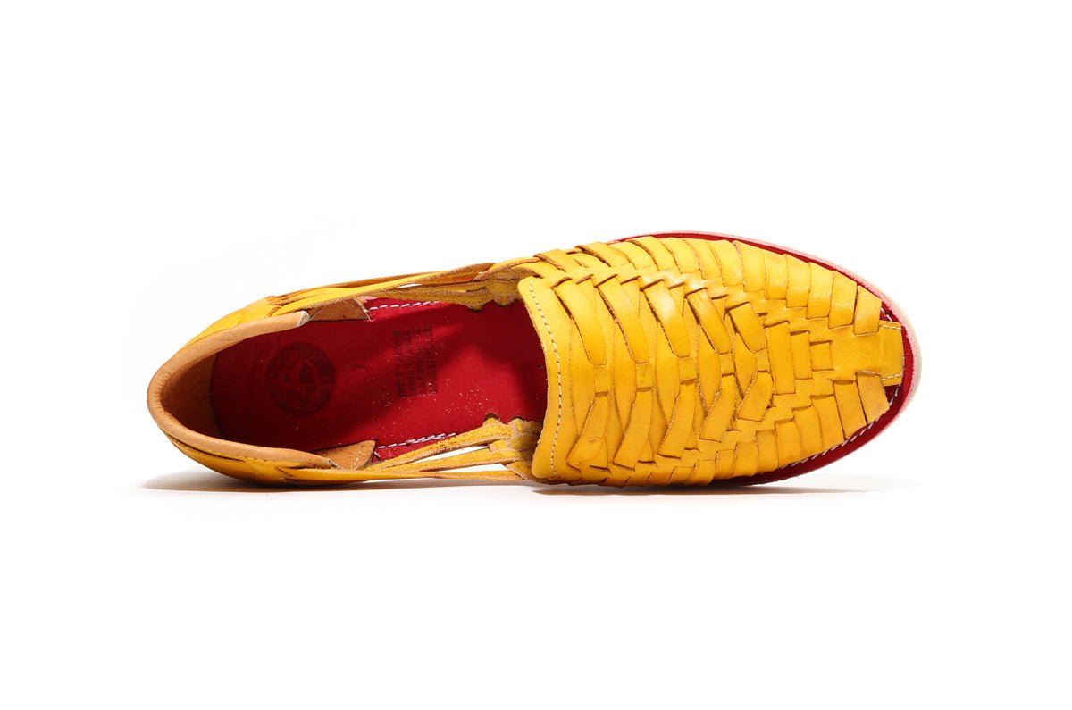 Cross Woven Huarache Mango - The Closet