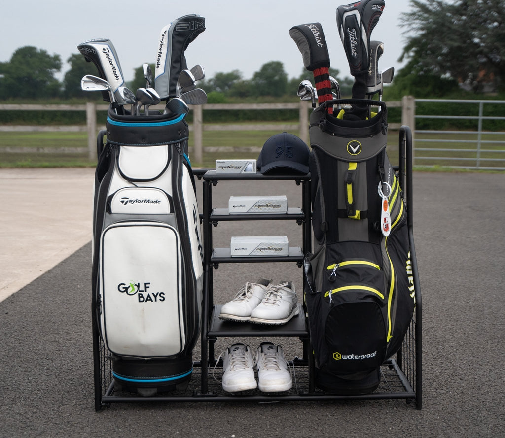 GolfBays Dual Bag Display Storage Organiser - The Closet