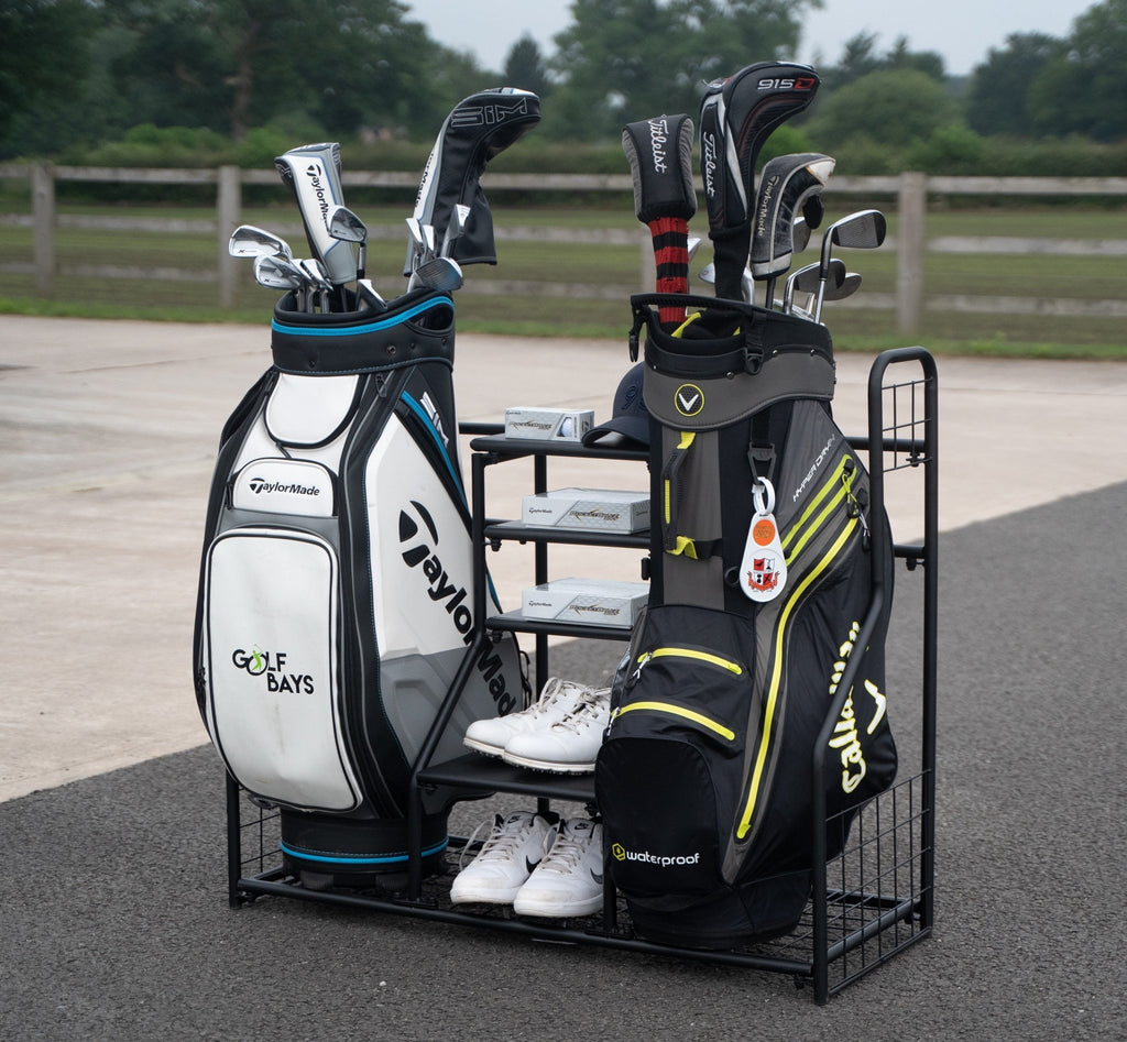 GolfBays Dual Bag Display Storage Organiser - The Closet