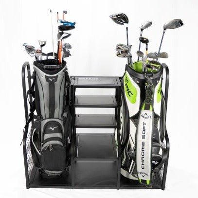 GolfBays Dual Bag Display Storage Organiser - The Closet