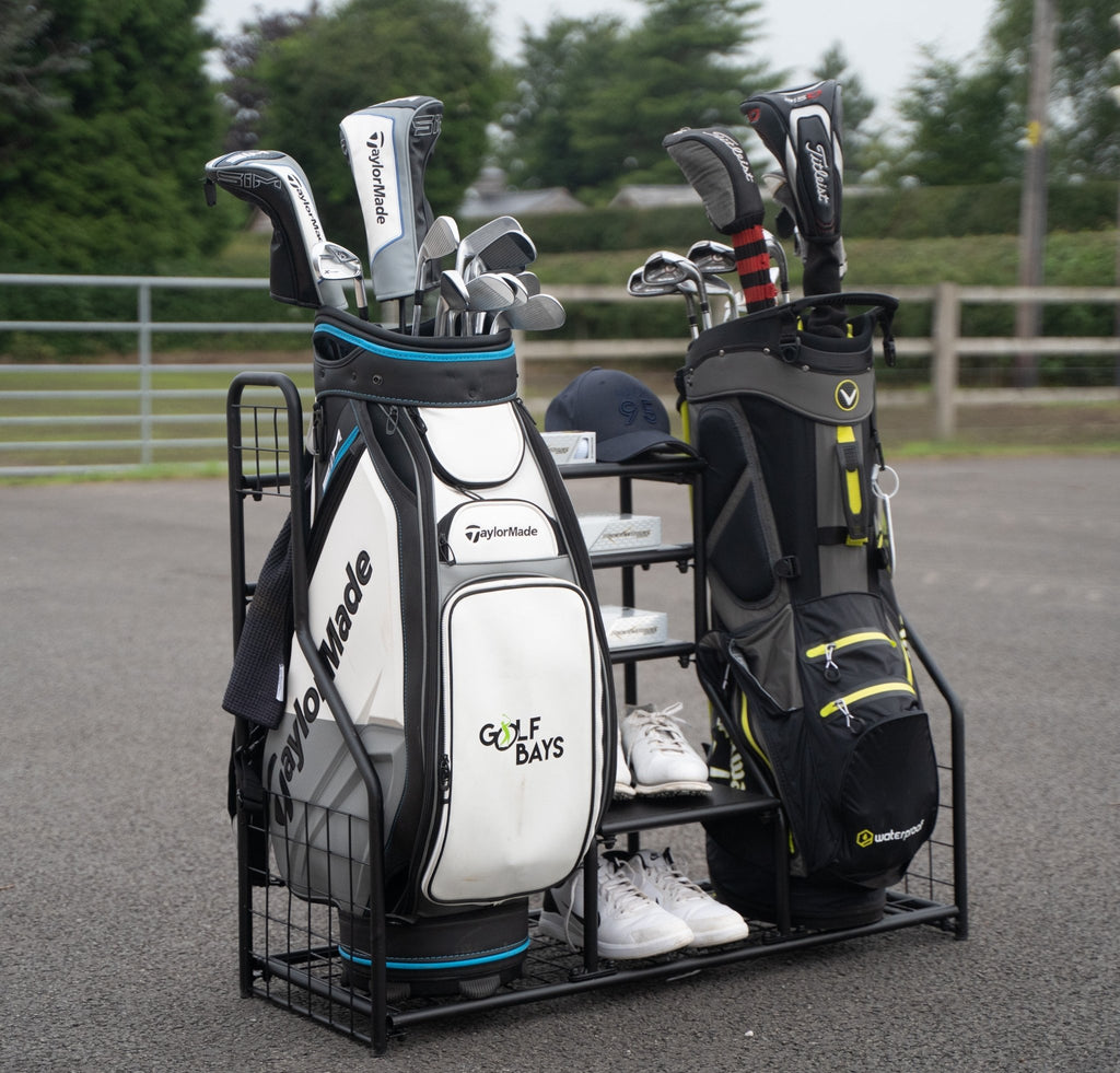 GolfBays Dual Bag Display Storage Organiser - The Closet