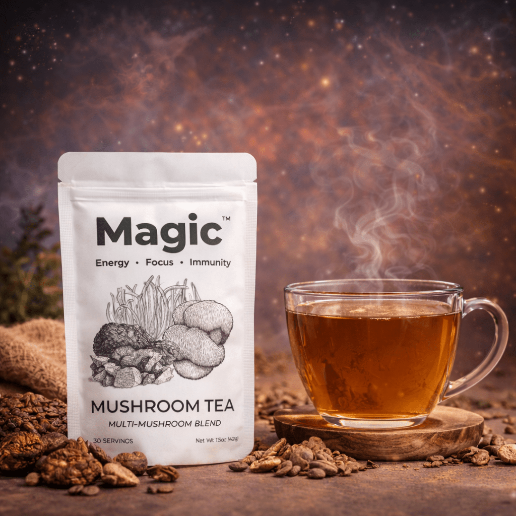 MAGIC Mushroom Tea- Multi Mushroom Blend - The Closet