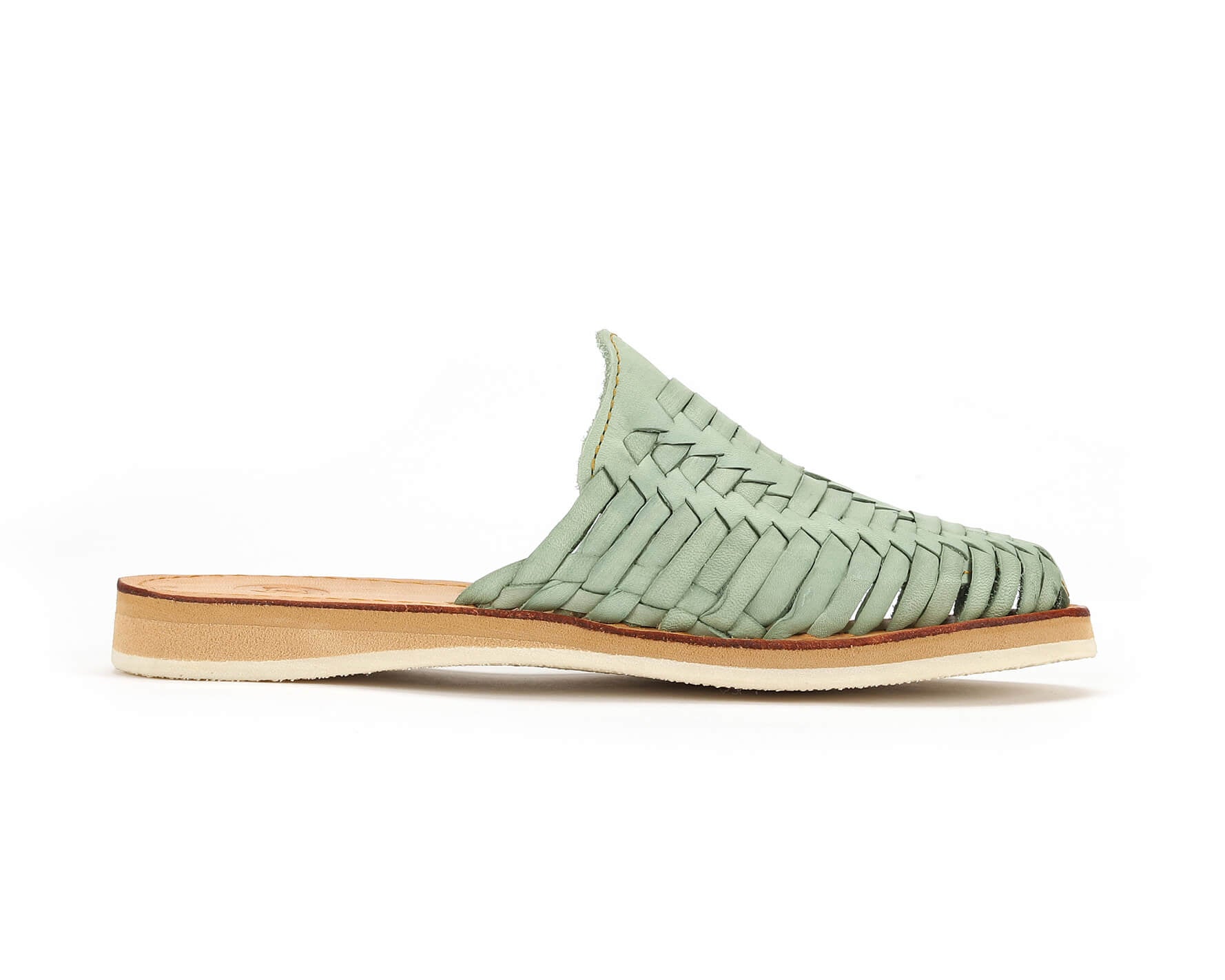 Marbella Huarache Slip-On Teal - The Closet