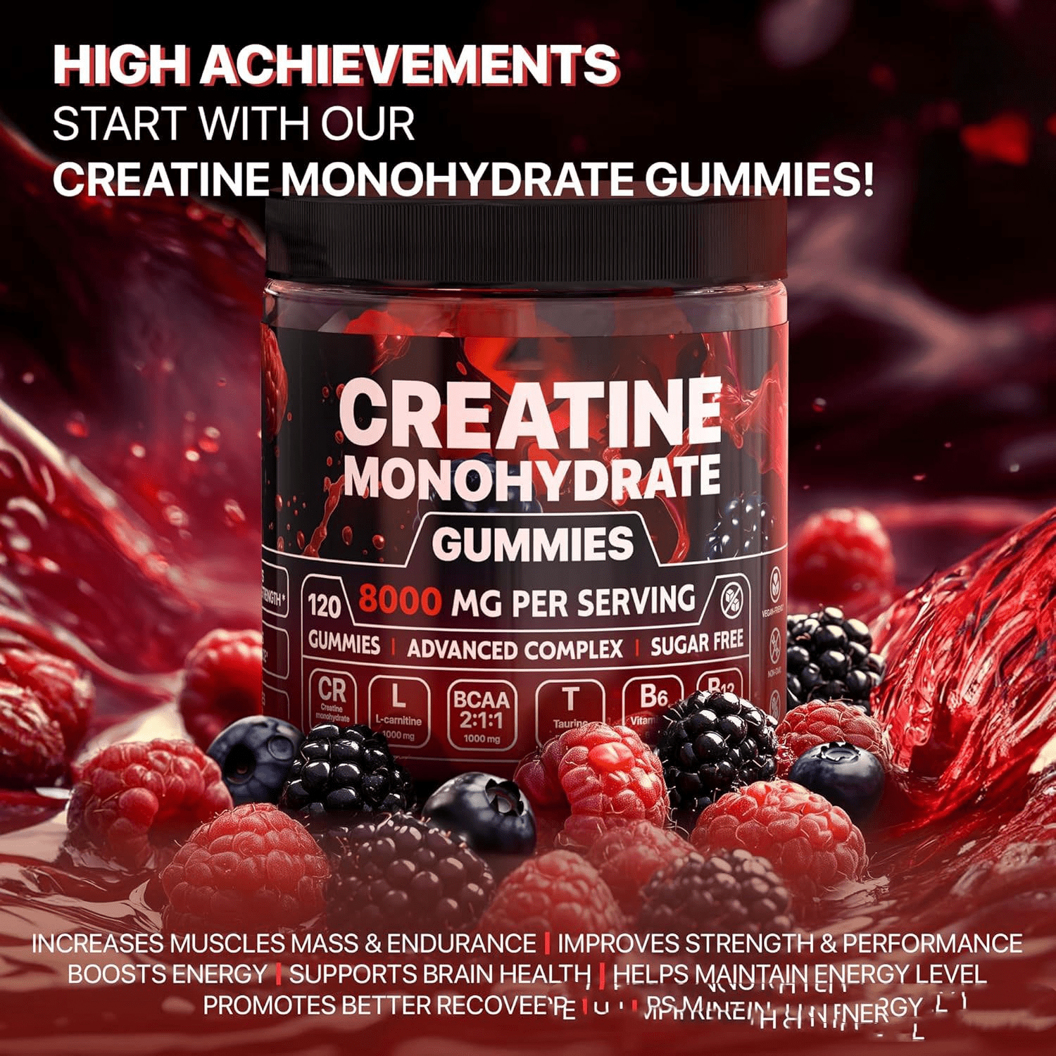 Muscle Boost Gummies - The Closet