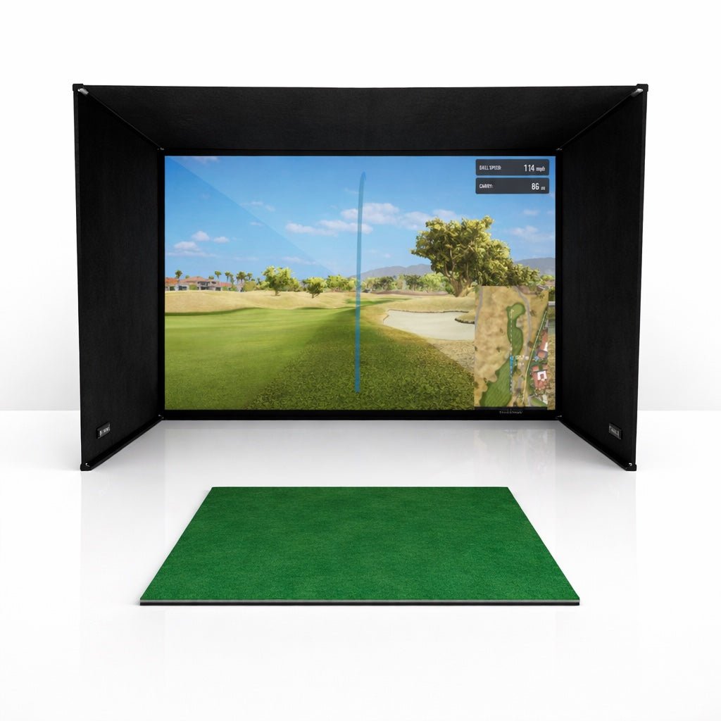 SimBox Golf Simulator Enclosure - 7 sizes available - The Closet