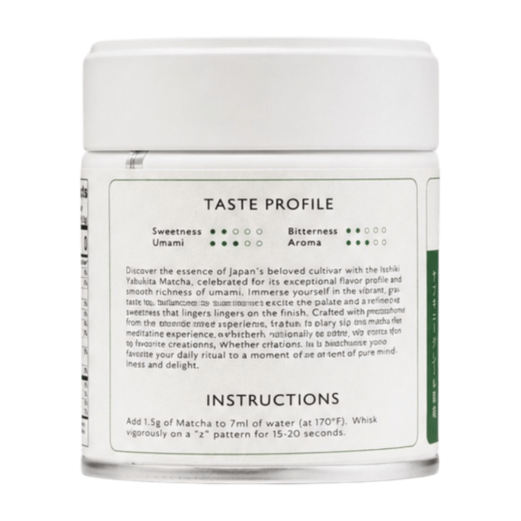 Yabukita Single Cultivar Matcha - The Closet